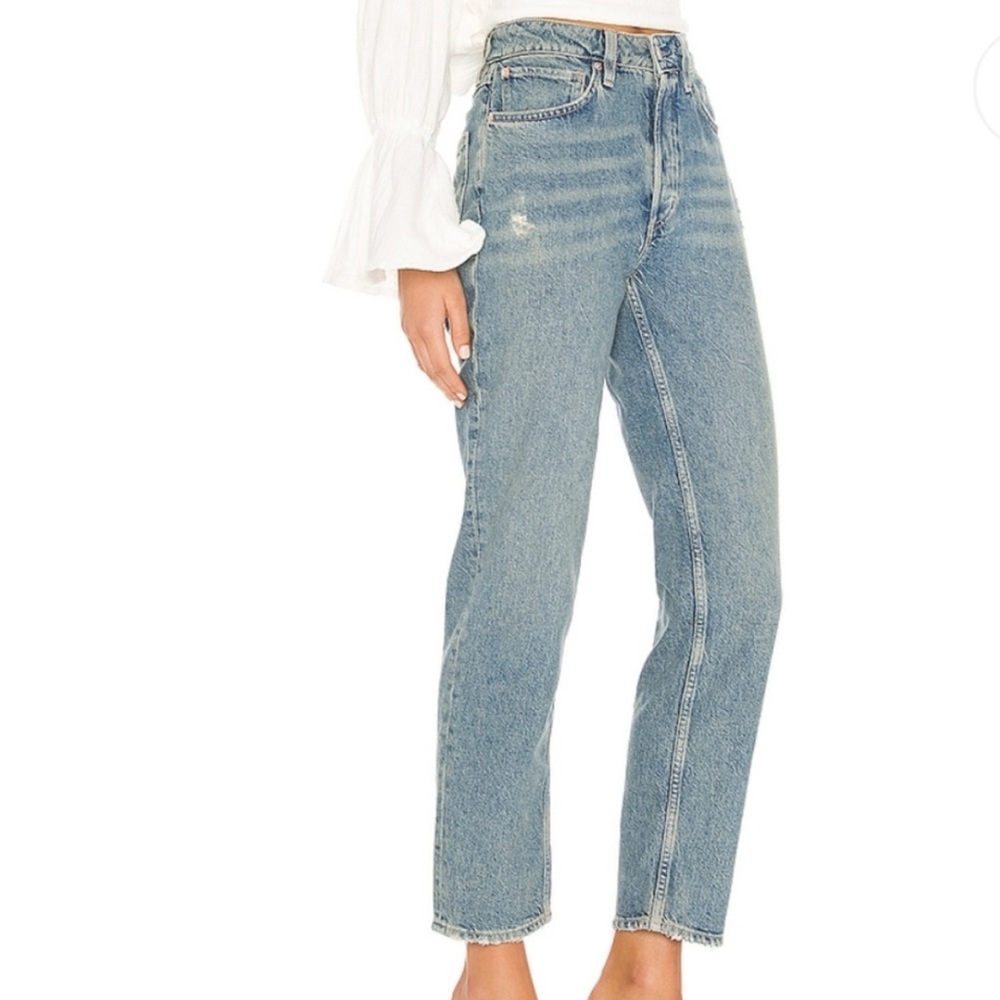 Free People Fast Times High Rise Mom Jeans size 26